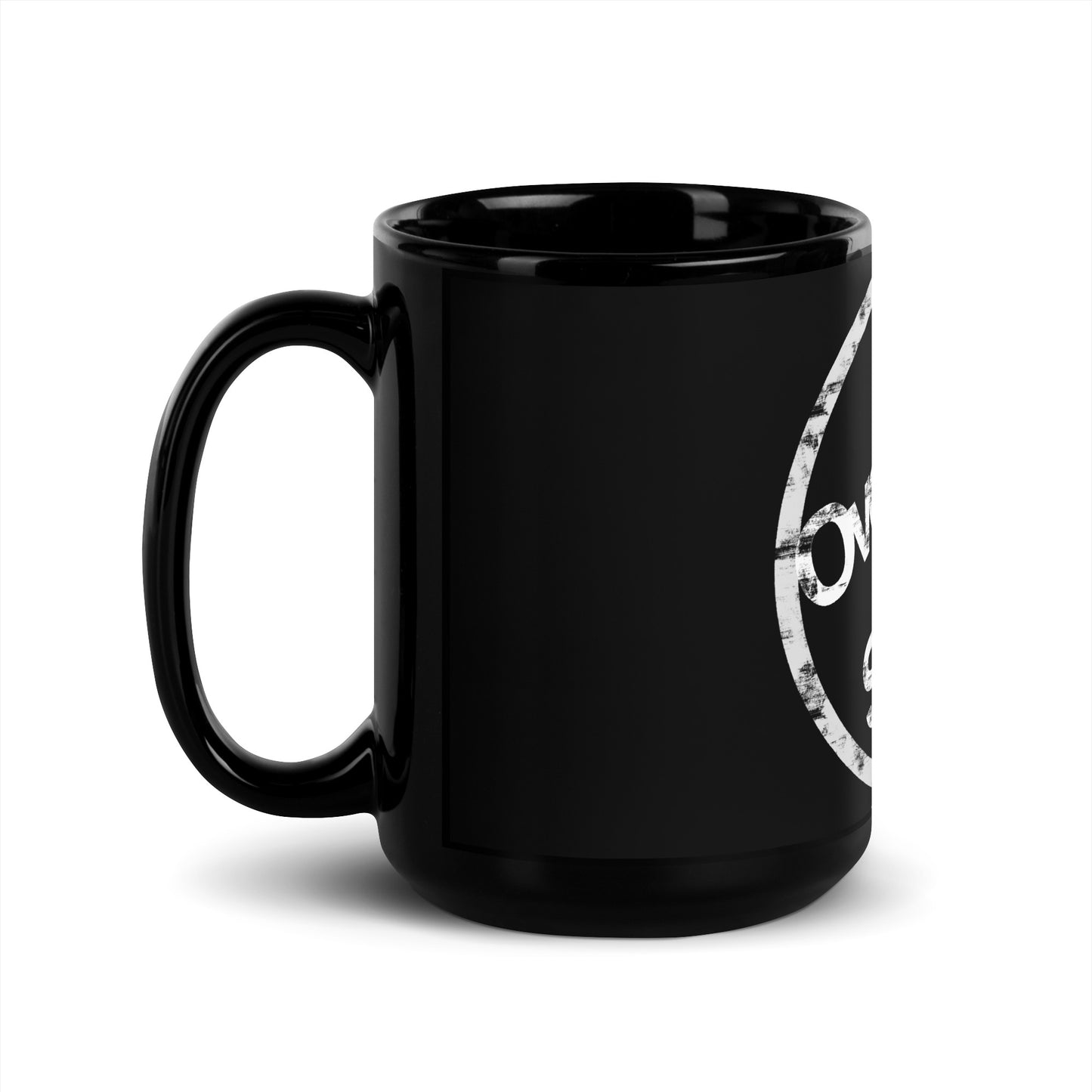 Black Overload in Stereo Logo Mug